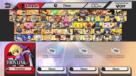 Image All Characters From Super Smash Bros For Wii U Heroes