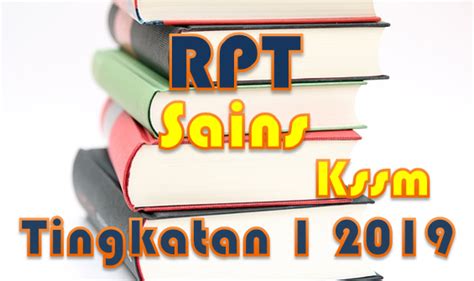 RPT Sains KSSM Tingkatan 1 2019  GuruBesar.my
