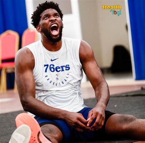Joel Embiid Workout Routine And Diet Plan Age Height Body Measurements Workout Videos