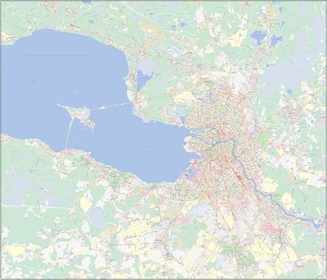 Санкт-Петербург - Города - Каталог | Каталог векторных карт
