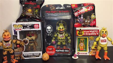 Five Nights At Freddys Nightmare Chica Freddy Funko Pop Toy Chica