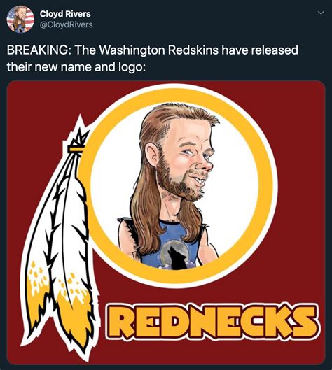 redskins new logo meme