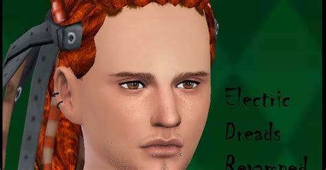 Esmeralda Electra Dreads For Males Revamped By Dachs The Sims Mod