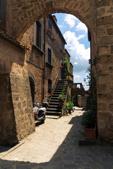 Medieval Village Of Civita Di Bagnoregio Italy Editorial Photo Image