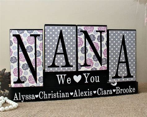 Buy the perfect present for mum at australia's online destination for homewares and décor. Personalized Gift For Nana, Mom Gift Idea, Nana Wood Sign ...