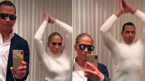 Jennifer Lopez And Alex Rodriguez Trade Places In Viral Tiktok