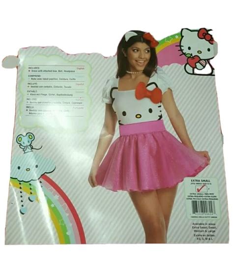 Hello Kitty Costume Adult Ebay