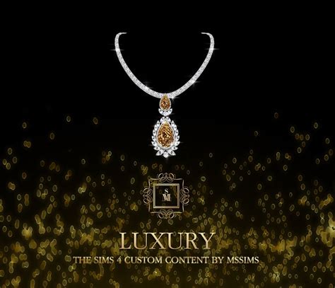 Mssims4 Patreon Luxury Necklace Access To Exclusive Cc On Mssims4