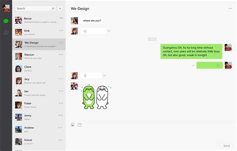 Wechat is a messaging and calling app that allows you to easily connect with family & friends across countries. The popular WeChat messaging app makes its Windows 10 PC ...