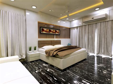 Modern Bedroom Interior Vray Rendered 3d Model Cgtrader