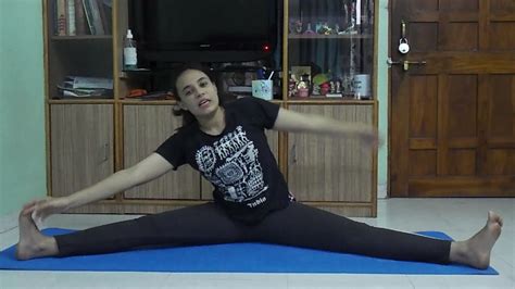 Parsva Upavistha Konasana Seated Side Stretch Pose Yoga For