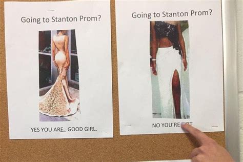 Backlash Over Schools Body Shaming Prom Dress Posters Telling