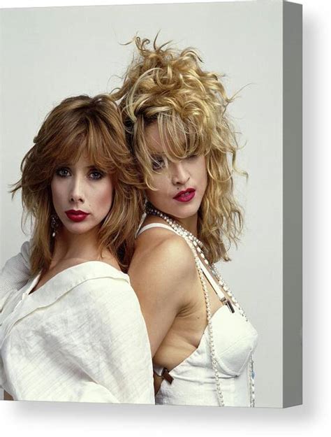Madonna And Rosanna Arquette In Desperately Seeking Susan 1985 Canvas Print Canvas Art By