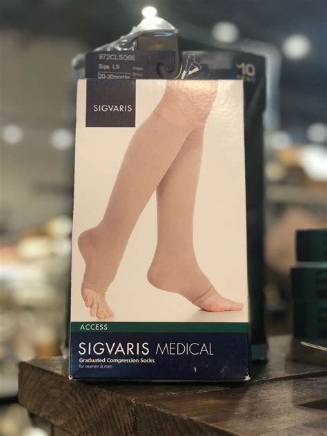 Sigvaris Access 20 30 Mmhg Medical Graduated Compression Socks 972c Ebay