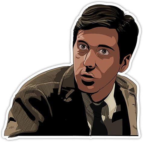 The Godfather Michael Corleone Its Not Personal Sonny Its Strictly Business Sticker 2 Sold