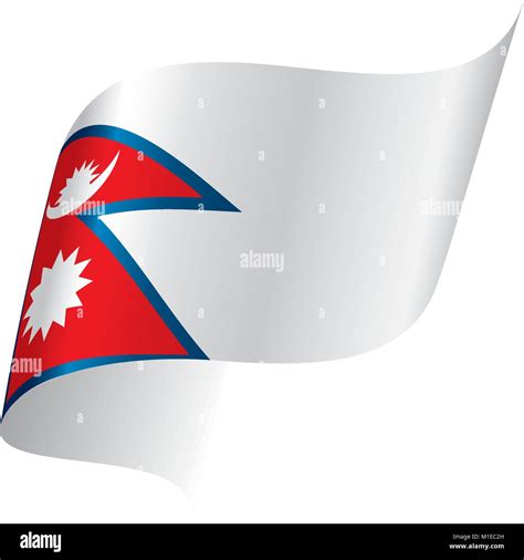 Nepal Flag Vector Illustration Stock Vector Image And Art Alamy