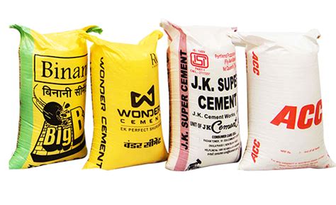 Cement Bags Pattern Printed By R R Packagers Pvt Ltd From