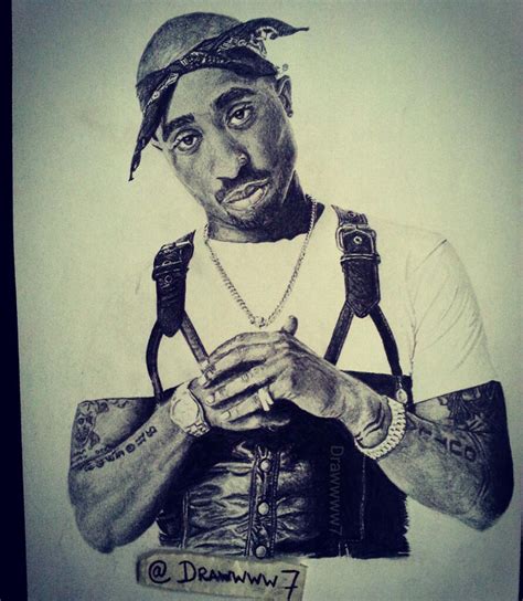 2pac By Draw7 On Deviantart