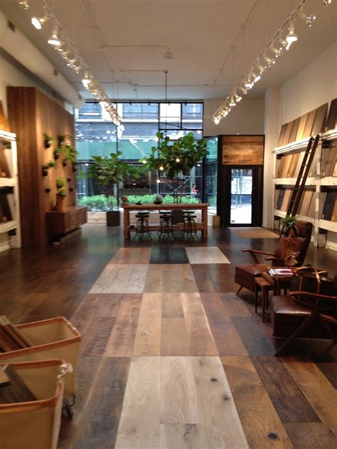 Furniture showroom design accra landscape architecture. LV Wood - a floor shopping sanctuary in the Flatiron ...