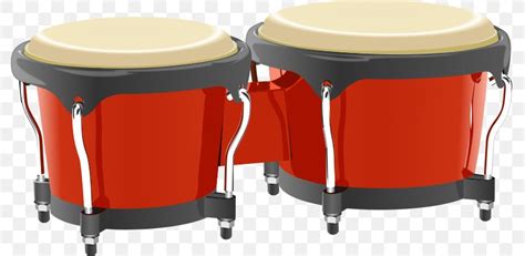 Bongo Drum Clip Art Conga Percussion Openclipart Png 800x400px Watercolor Cartoon Flower