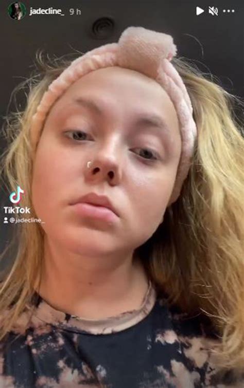 Teen Mom Jade Cline Reveals Amazing Before And After Tiktok