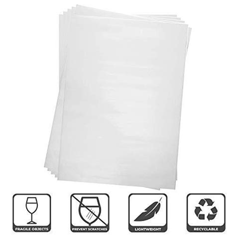 Tyh Supplies 200 Large Sheets Newsprint Packing Paper Unprinted Blank