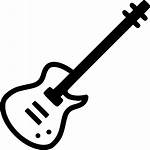 Guitar Svg Clipart Icon Electric Instrument Transparent