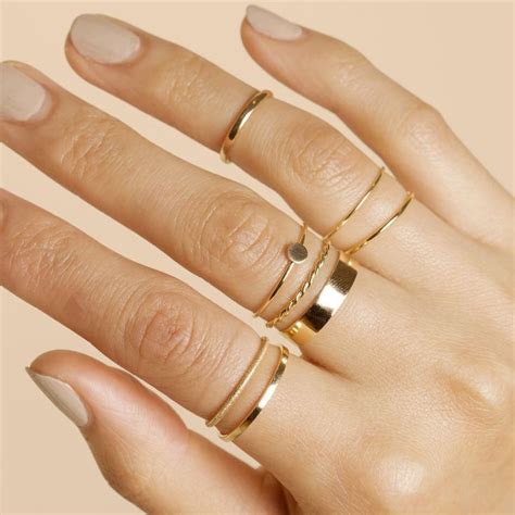 Rings Aesthetic Fashion Rings Hand Jewelry Jewelry