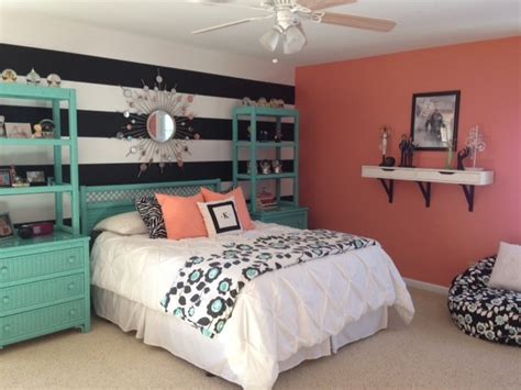 You can find it in this. Girl's Teal & Coral Bedroom