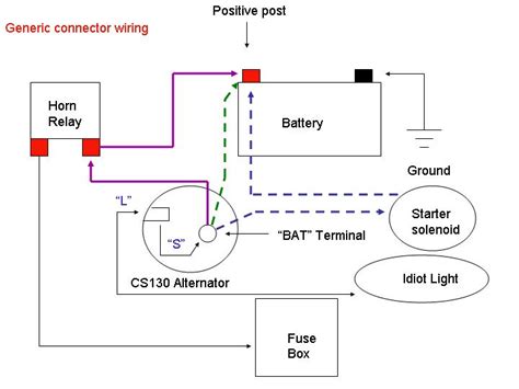 10si Alternator Wiring Diagram