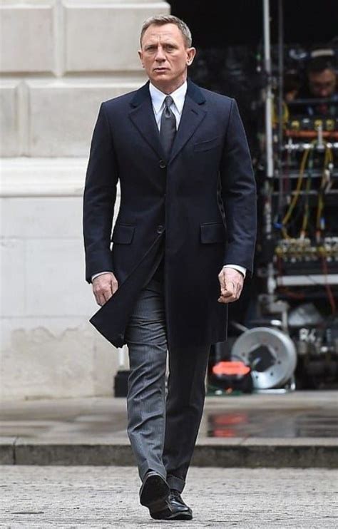James Bond Daniel Craig Suit Vêtements Dhiver Pour Hommes