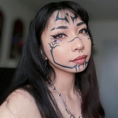 Sukuna Makeup Anime Makeup Cosplay Makeup Makeup Makeover