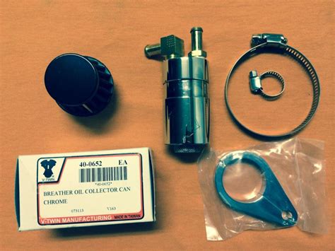 It seems that would lead to some oil consumption over a longer period of time. Oil Breather Catch Can w/New Filter - - Harley Davidson Forums