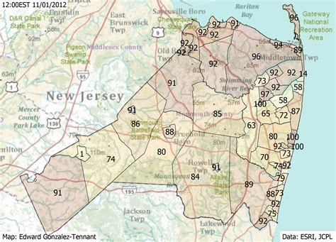 Mapping Hurricane Sandy Edward González Tennant