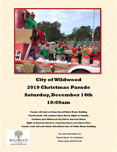 Wildwood Fl Christmas Parade 2021 Route And Best Place To Watch