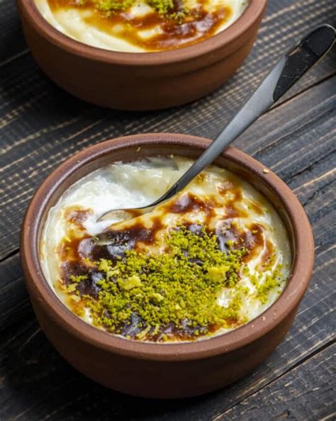 Turkish Rice Pudding Sutlac Give Recipe