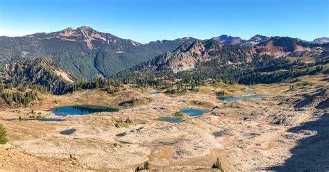 High Divide Seven Lakes Basin Olympic National Park Mb Guiding