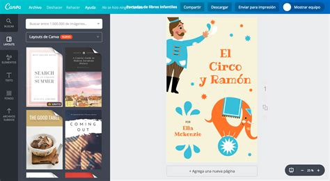 Crea Portadas Para Libros Infantiles Online Gratis Canva