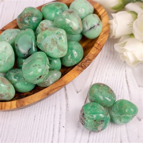 Chrysoprase Tumbled - The Crystal Council