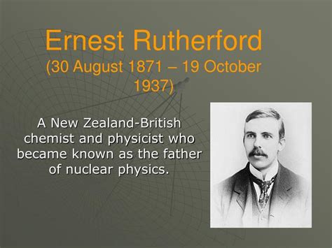 Ppt Ernest Rutherford Powerpoint Presentation Free Download Id7432810