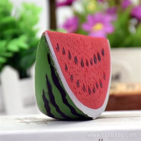Watermelon Squishies Jumbo Toy 145cm Decoration Squeeze 18cm Slow