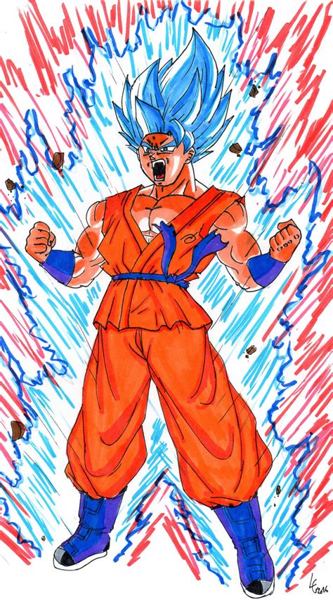 Goku Ssgss Kaioken X10 By Gigagoku30 On Deviantart