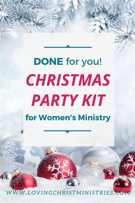 Save Time Planning A Christmas Party For Your Womens Ministry Group