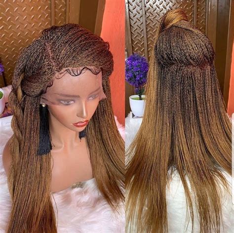 Braided Wig Full Lace Braid Wig Mirco Needle Braided Wig Braided Wig For Black Women