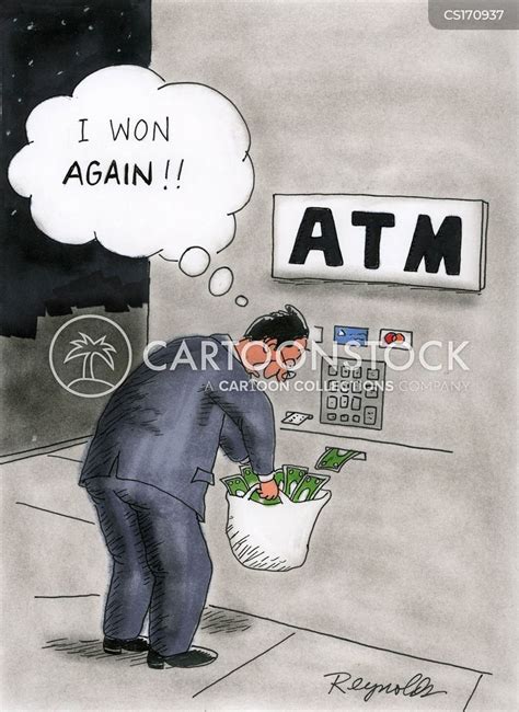Atm Cartoons And Comics Funny Pictures From Cartoonstock