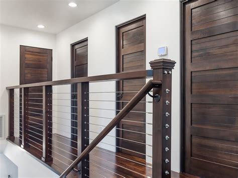 You can completely transform your old stairs railing into a unique, stylish railing that will blow everyone's mind. Gallery - San Diego Cable Railings