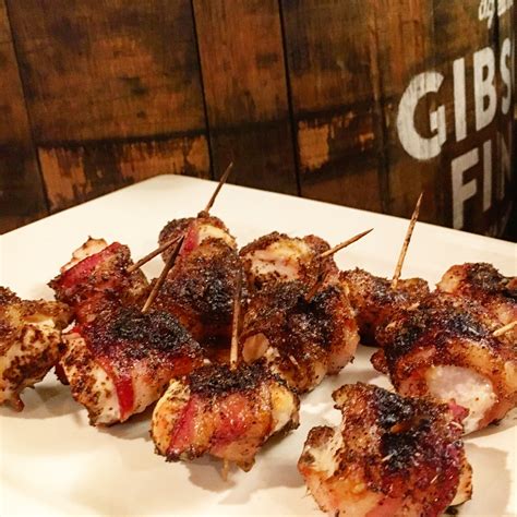 Sweet Chili And Herb Bacon Wrapped Chicken Bites Artful Palate