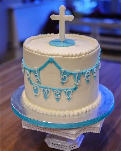 See more ideas about christening cake boy, christening cake, christening. Baby Boy Baptism Cake | Gray Barn Baking