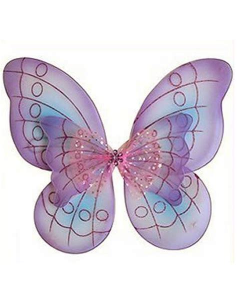 Purple Butterfly Costume Dress Up Wings