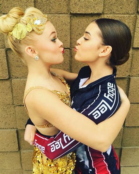 Jojo And Kalani At A Competition Dance Moms Pinterest Kiss And Dancing
